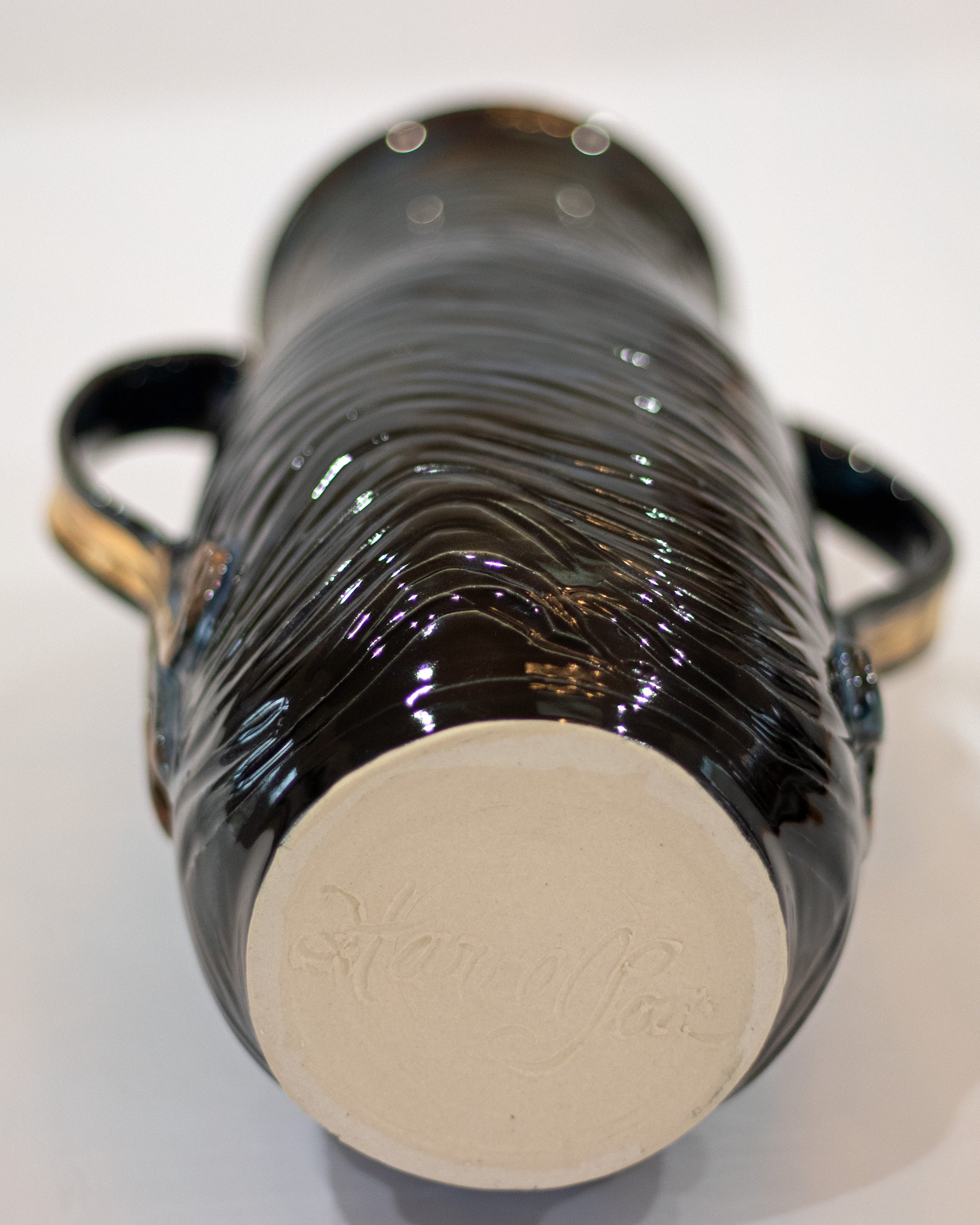 Black and Blue Vase I