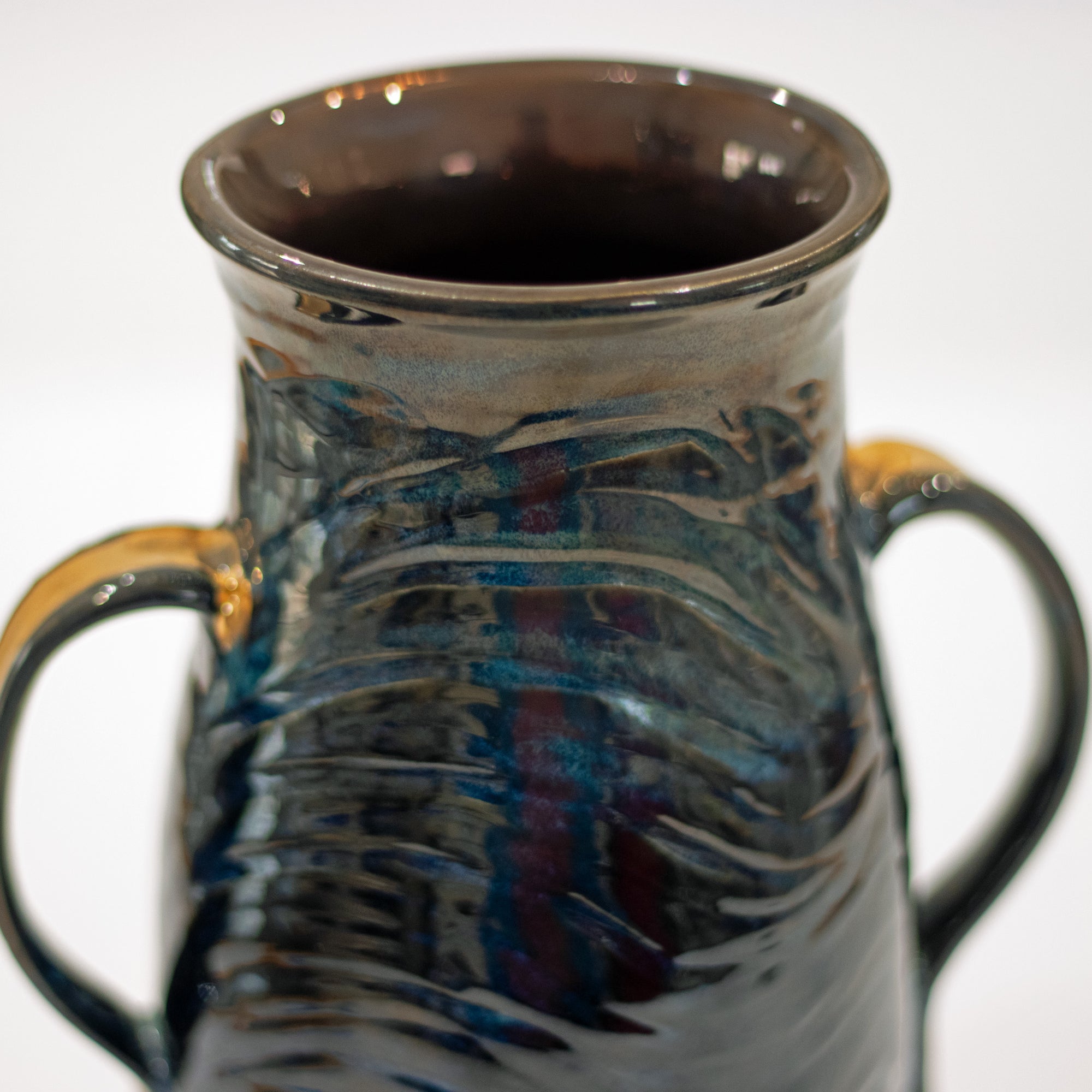 Black and Blue Vase I
