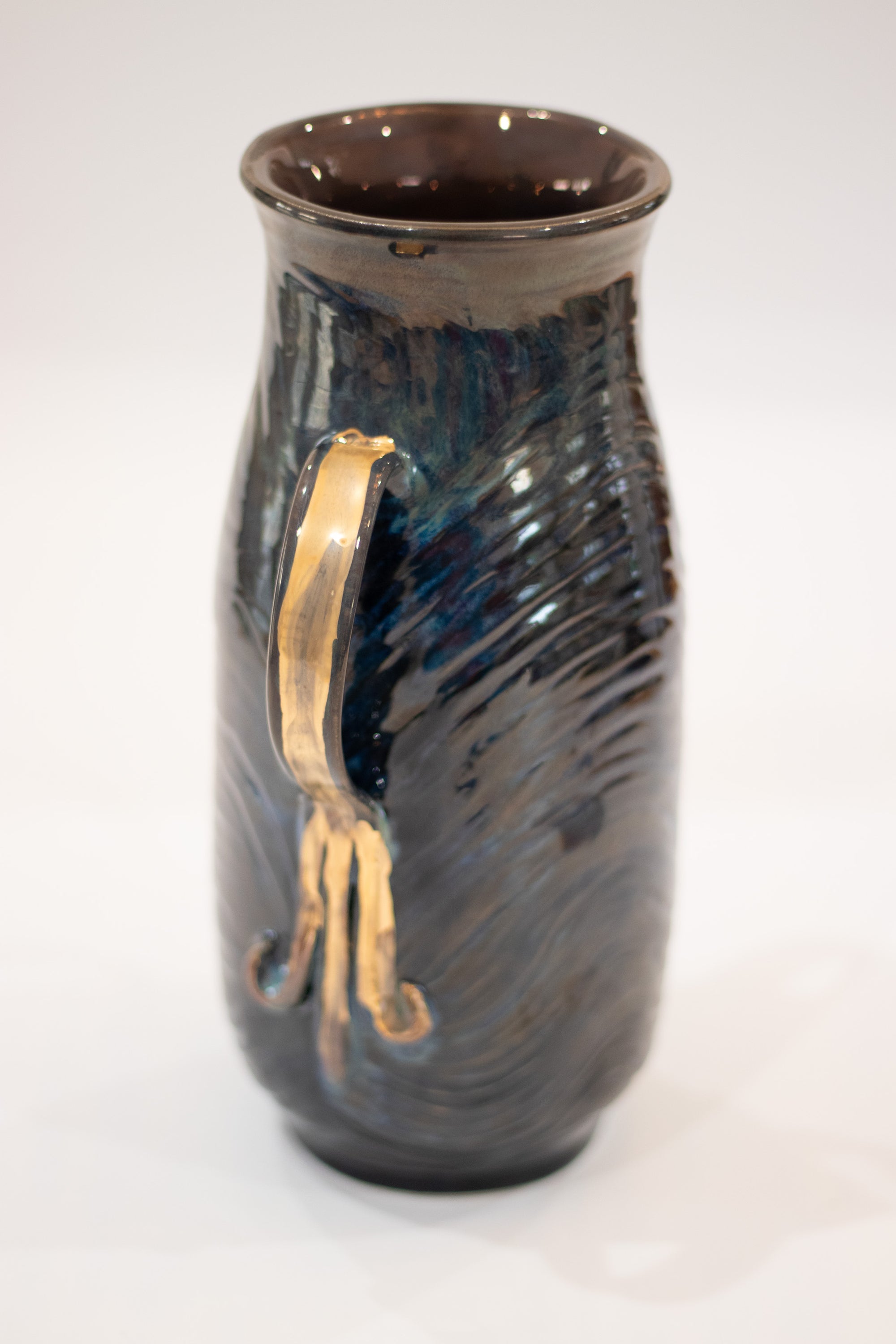 Black and Blue Vase I