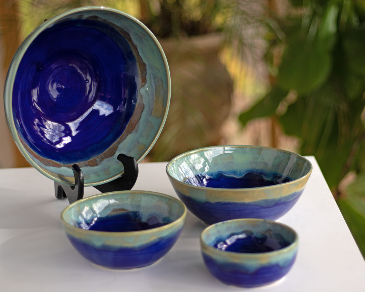 Blue Nesting Bowls