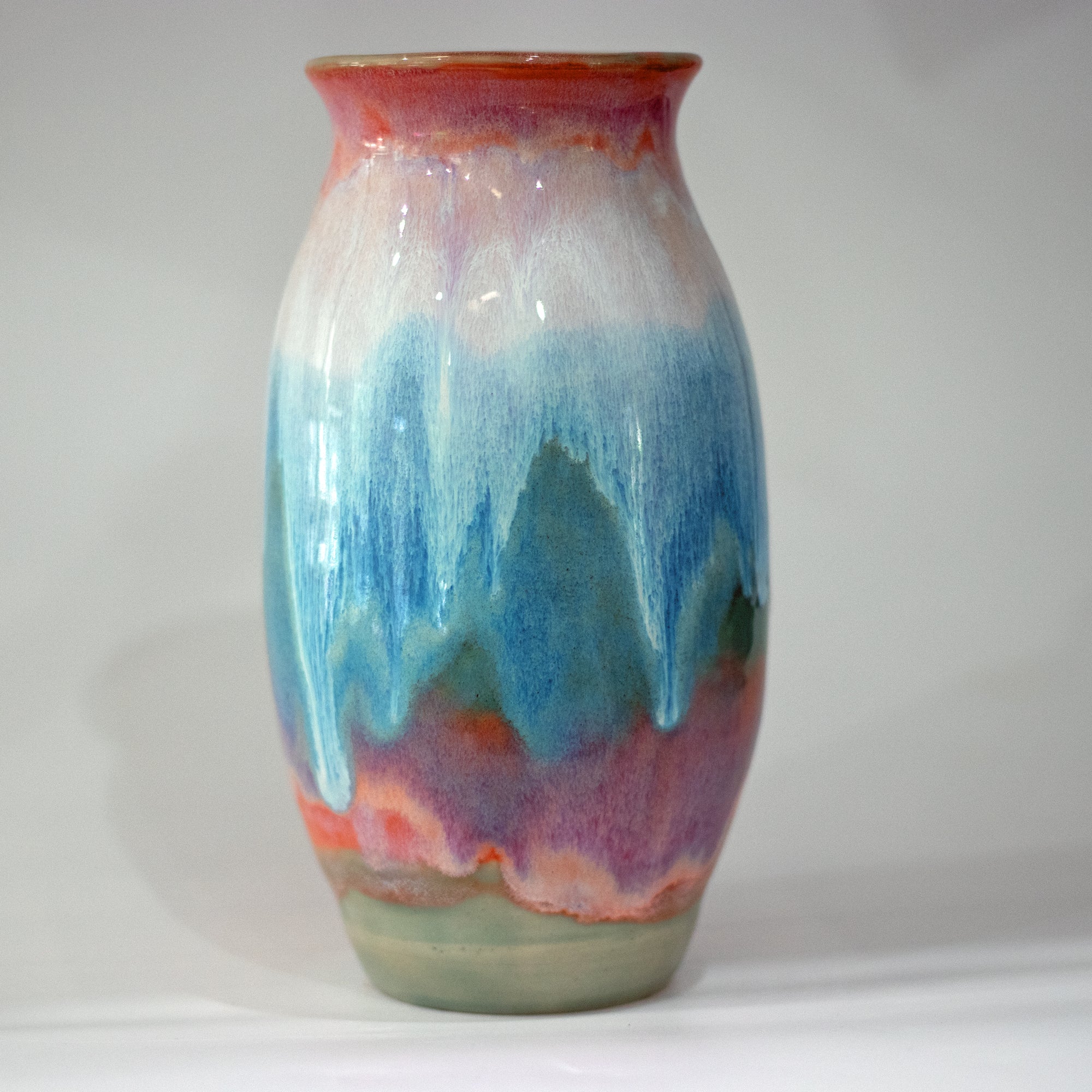 Color Swirl Vase