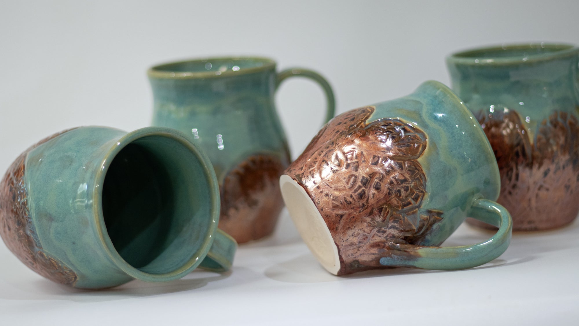Copper Cog Mugs