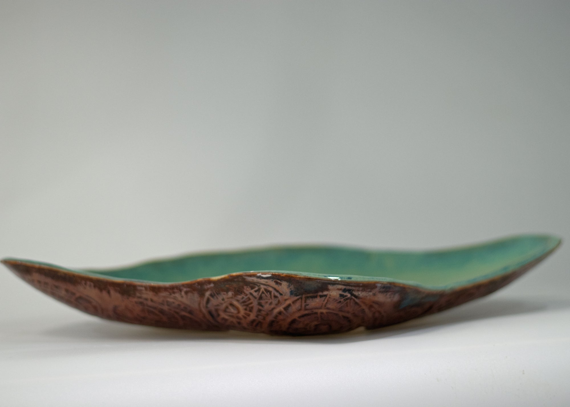 Copper Cog Server Bowl