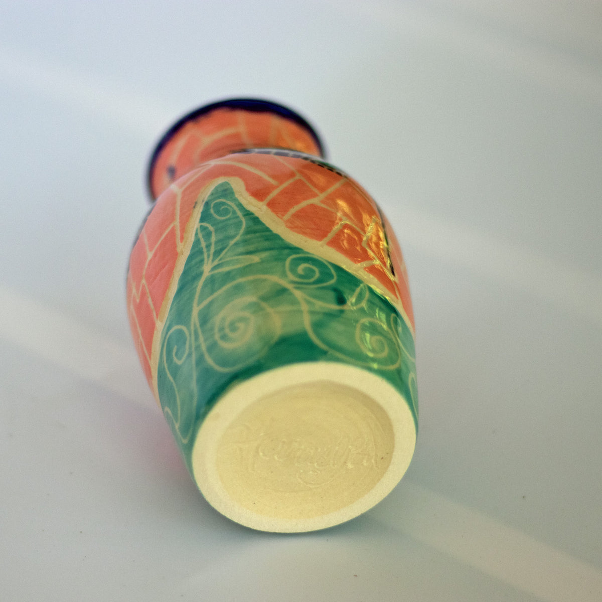 Dragonfly Band Vase