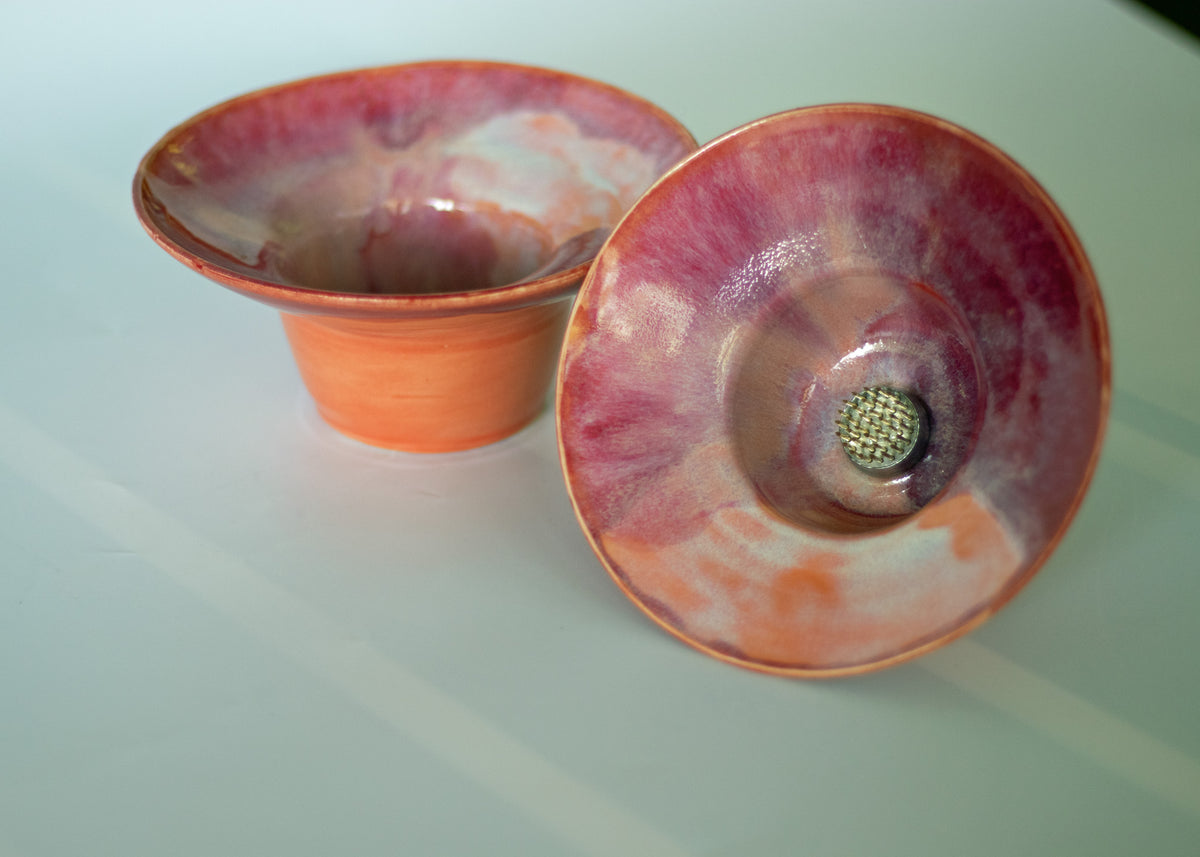 Sunset Flower Bowl Vase
