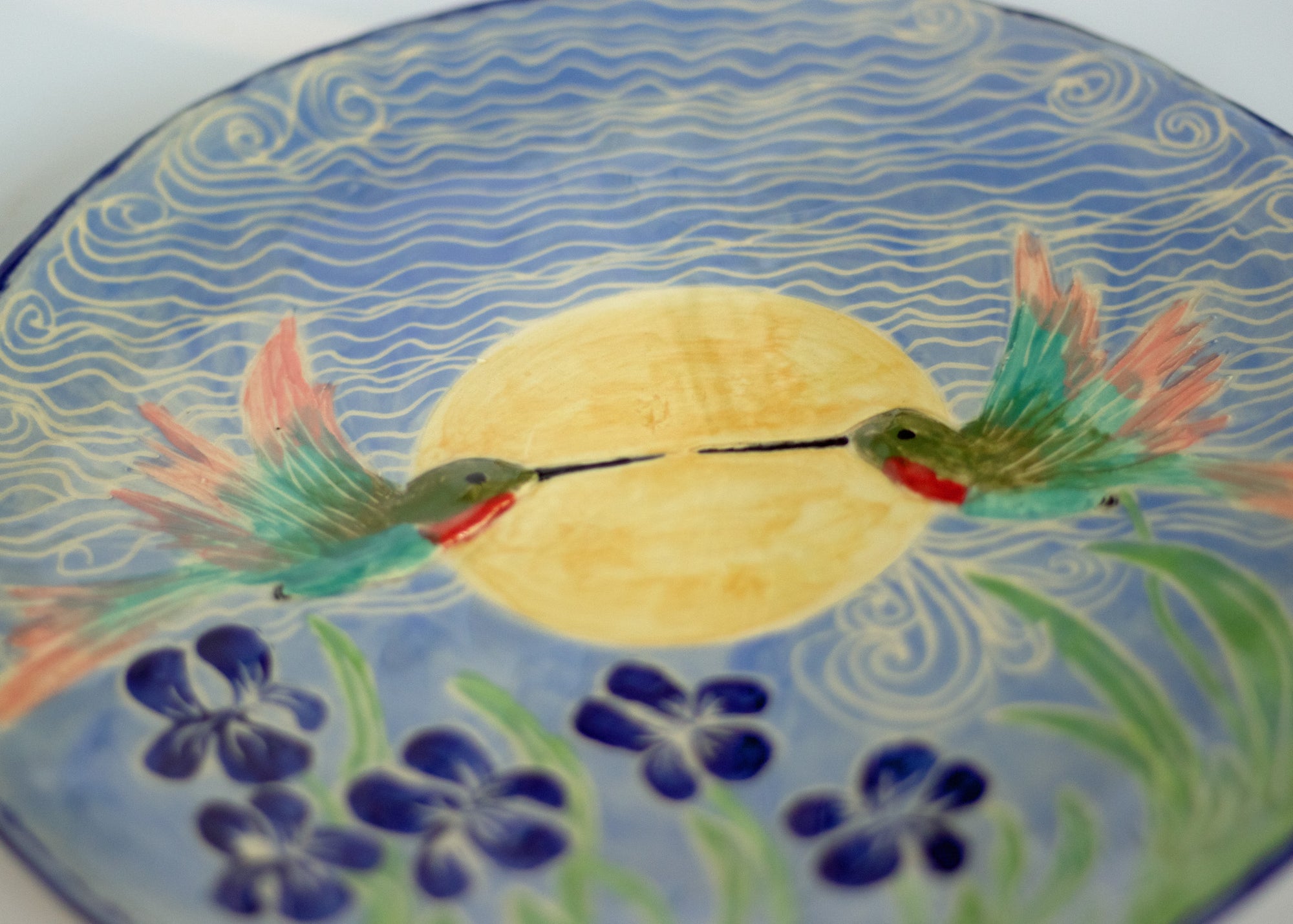 Hummingbird Salute Tray