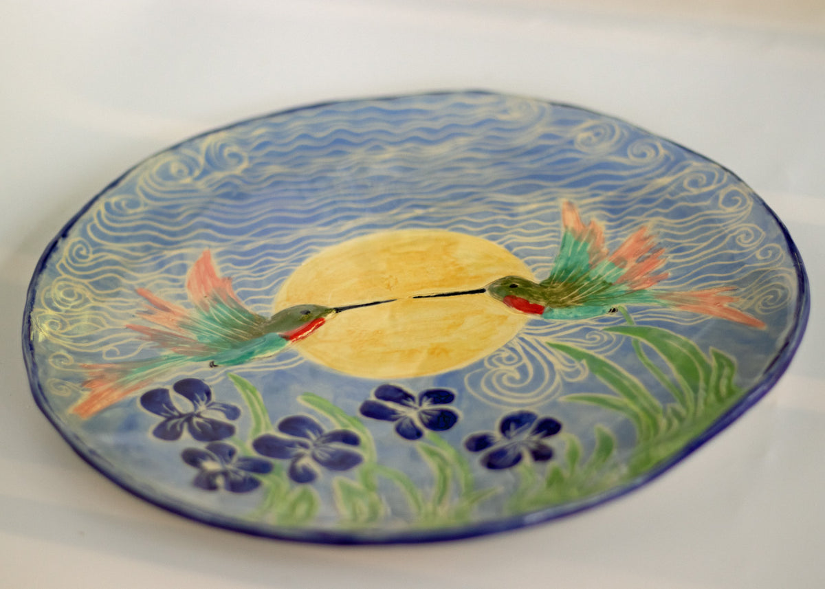 Hummingbird Salute Tray