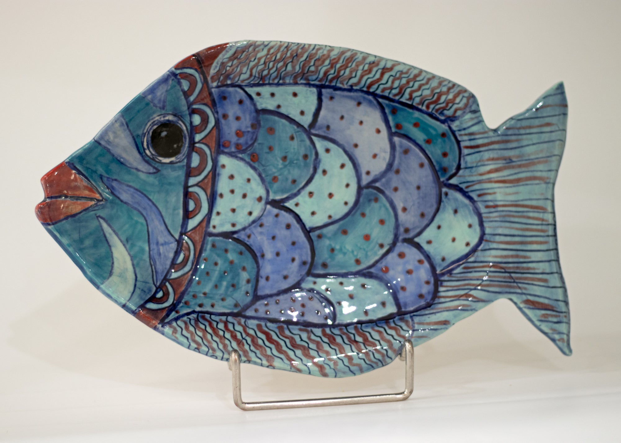 Snazzy Fish Plate
