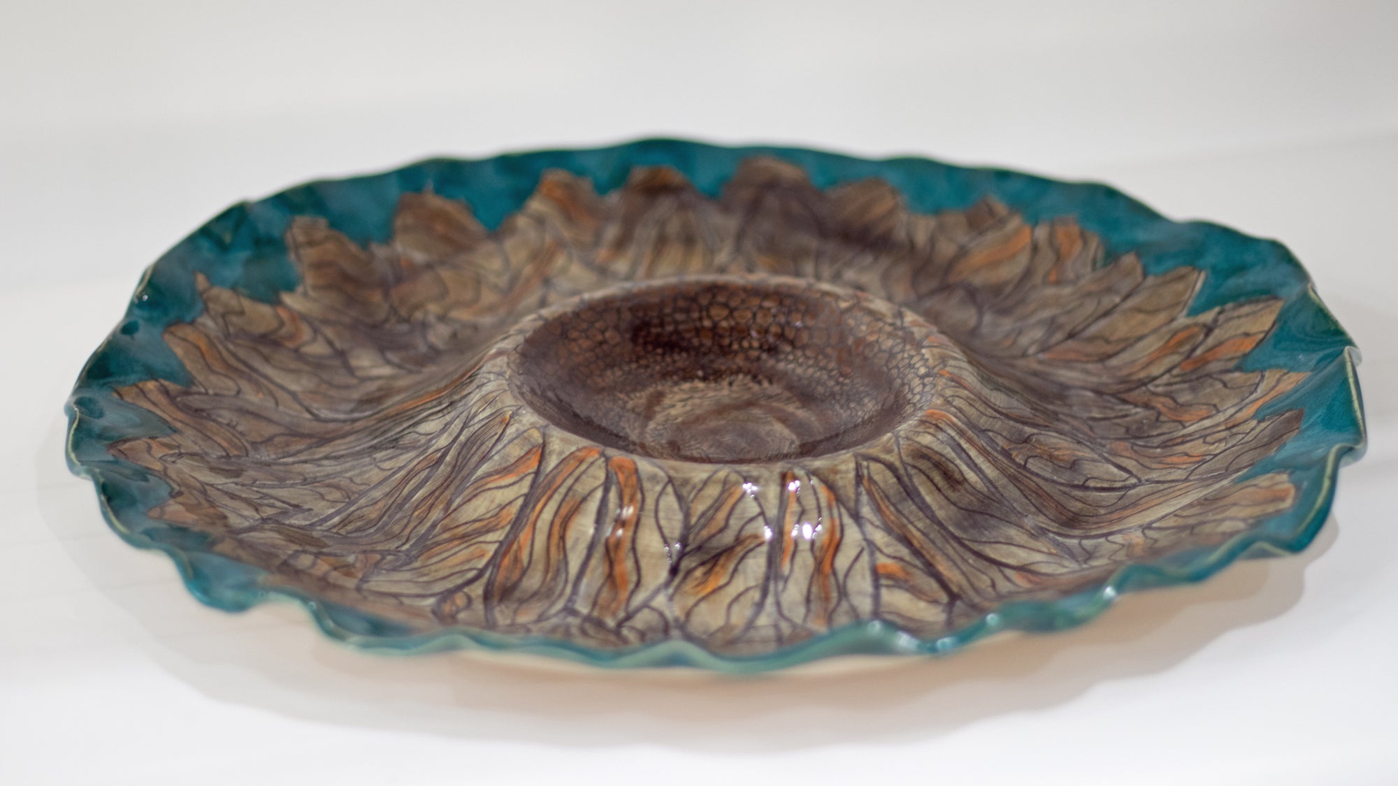 Sunflower Chip Dip Tray