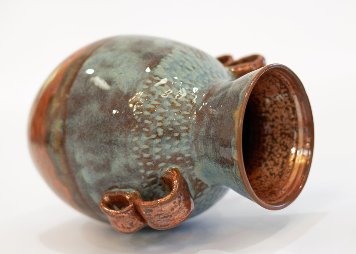 Blue Copper Vase 1