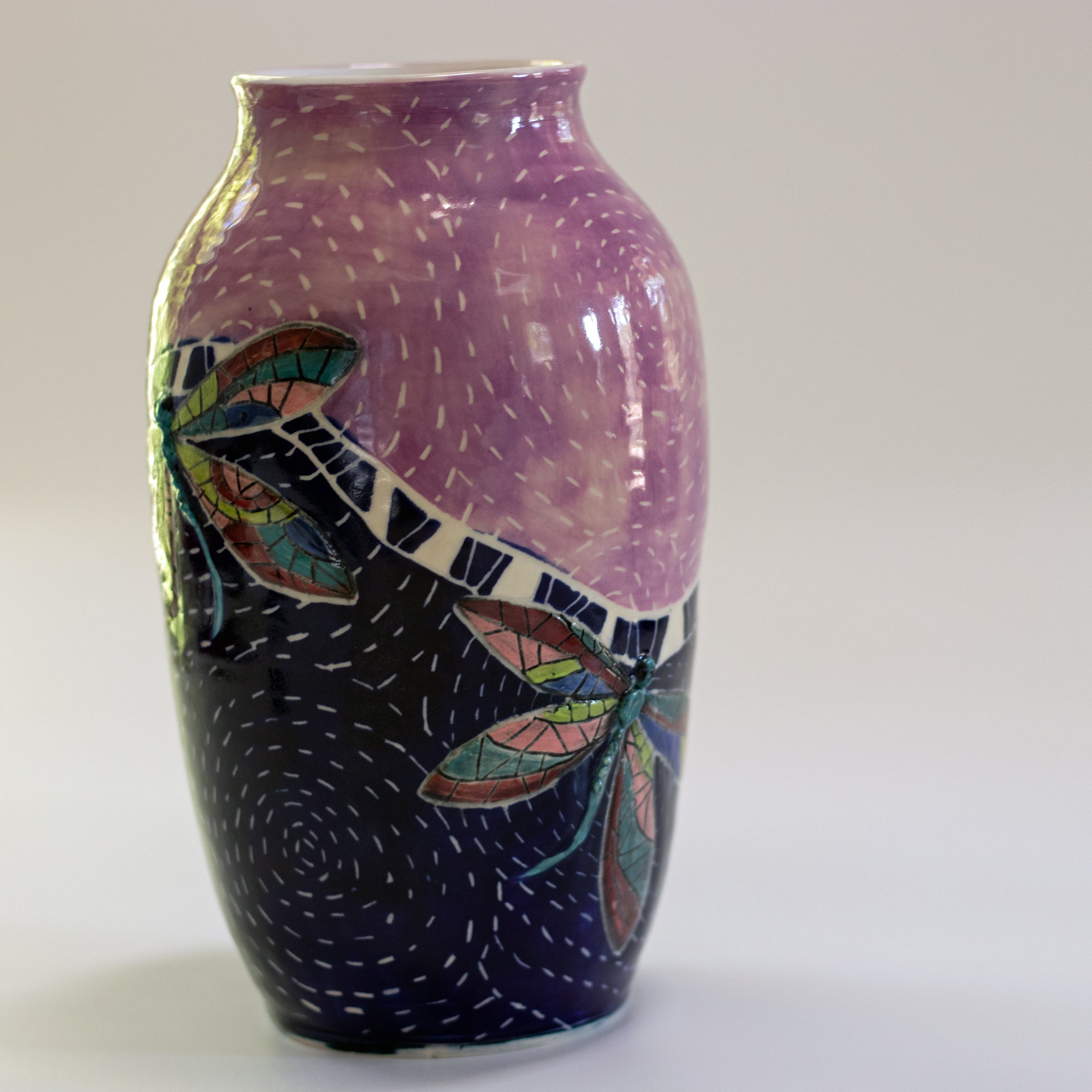 Dragonfly Vase 6