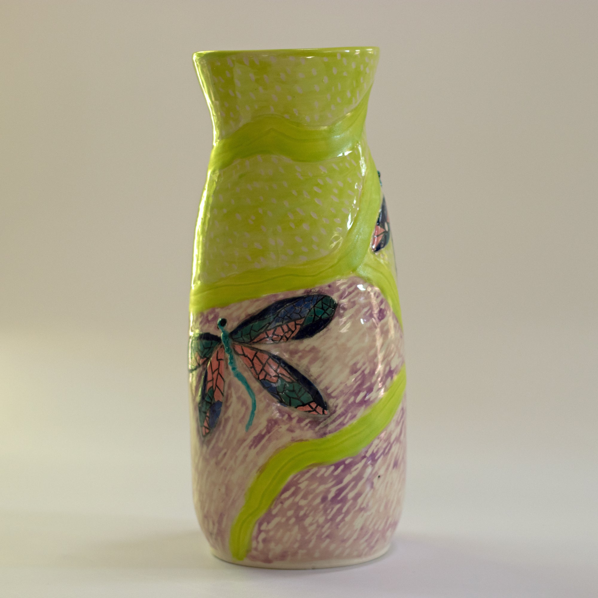 Dragonfly Vase 7