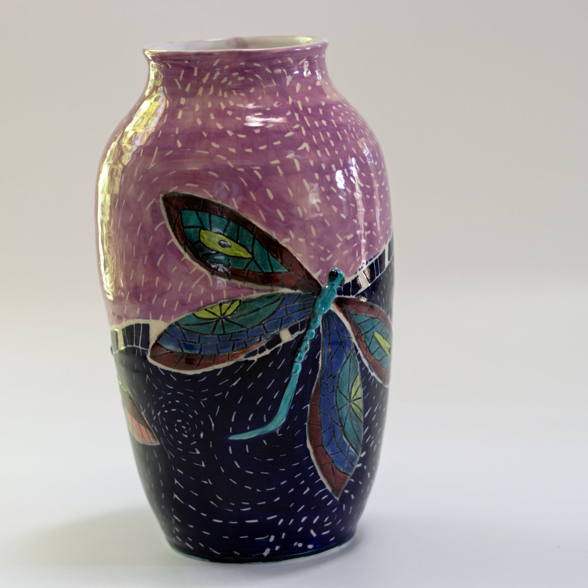 Dragonfly Vase 6