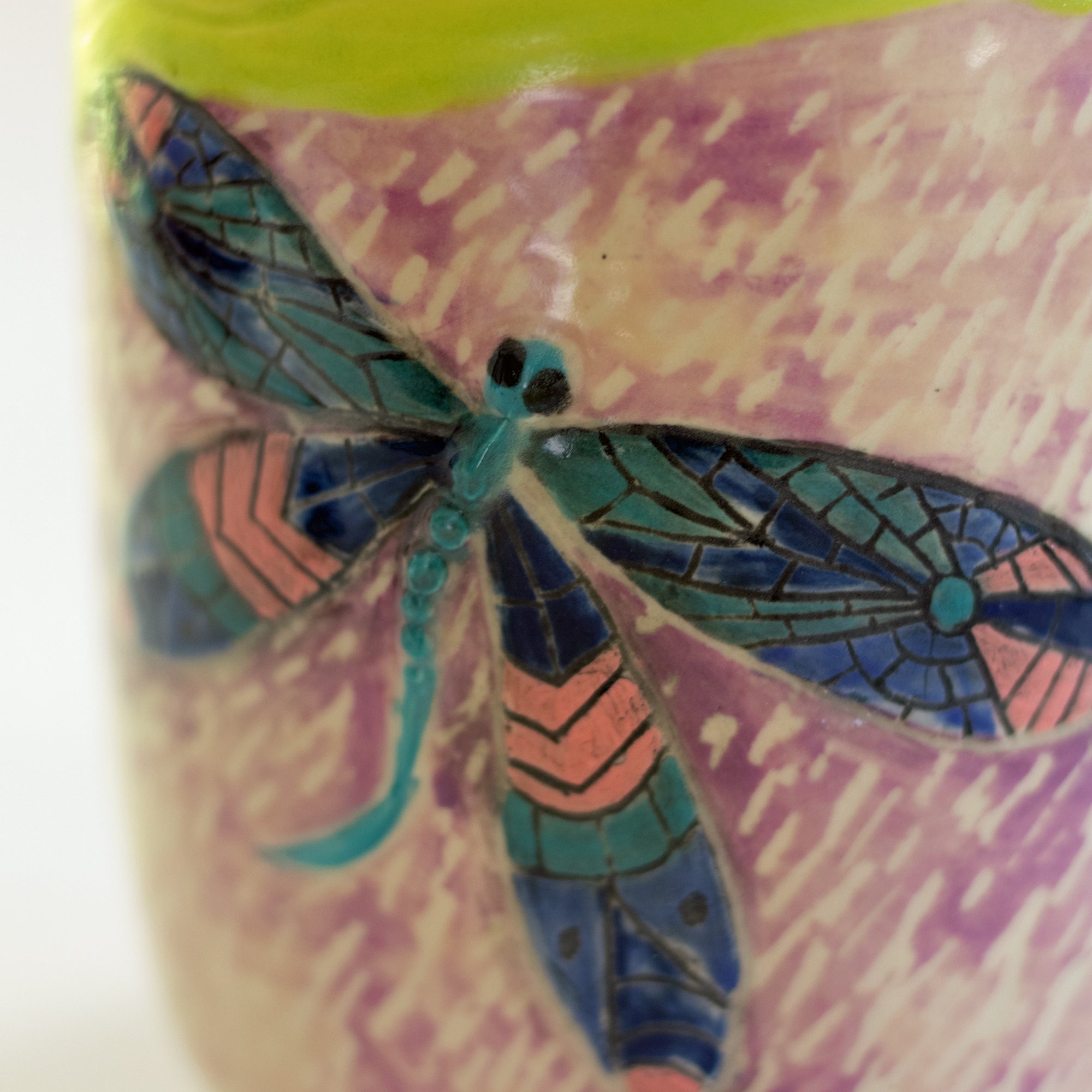 Dragonfly Vase 7